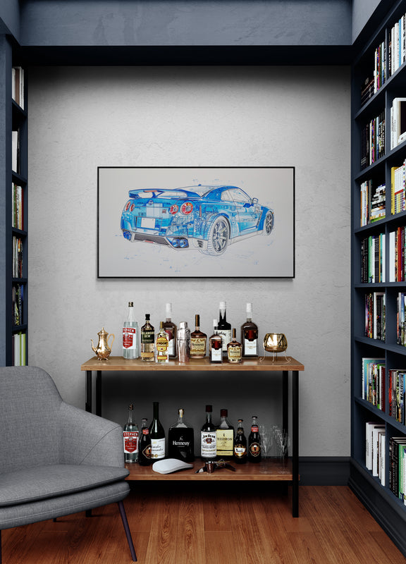 GTR BLUE DIAGRAM TECH