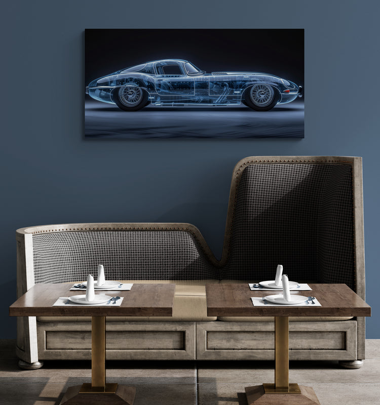 XRAY JAG  E_TYPE 1952