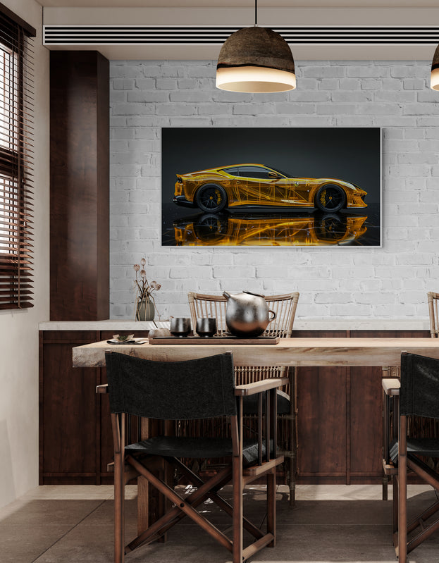 XRAY - F812 GTS POWER YELLOW TRANSPARENCY