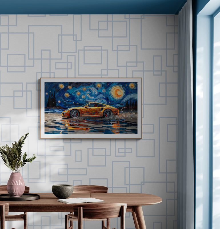 VAN GOGH - 911 IN FAMOUS STARRY NIGHT