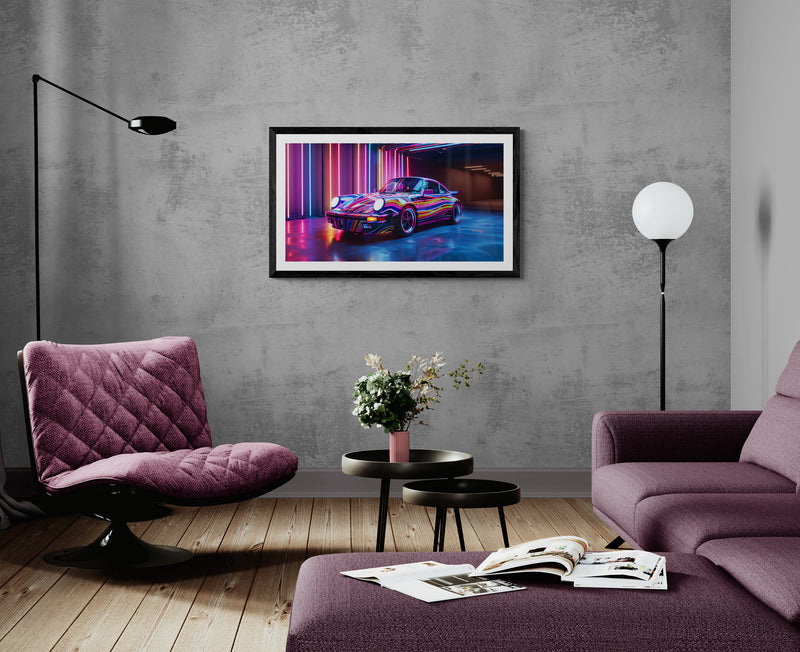 NEON - 911 TURBO GARAGE