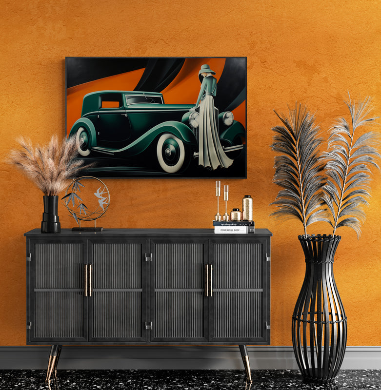 LEMPICKA - GREEN ROLLS AND TAMARA