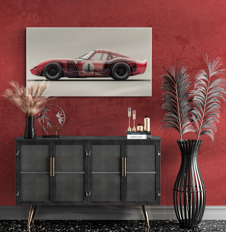 TRANSPARENCY - GTO '62 RACE TRANSPARENCY