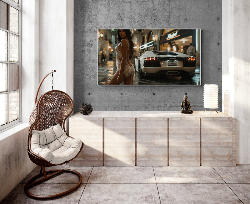 DREAM IN WHITE LINGERIE