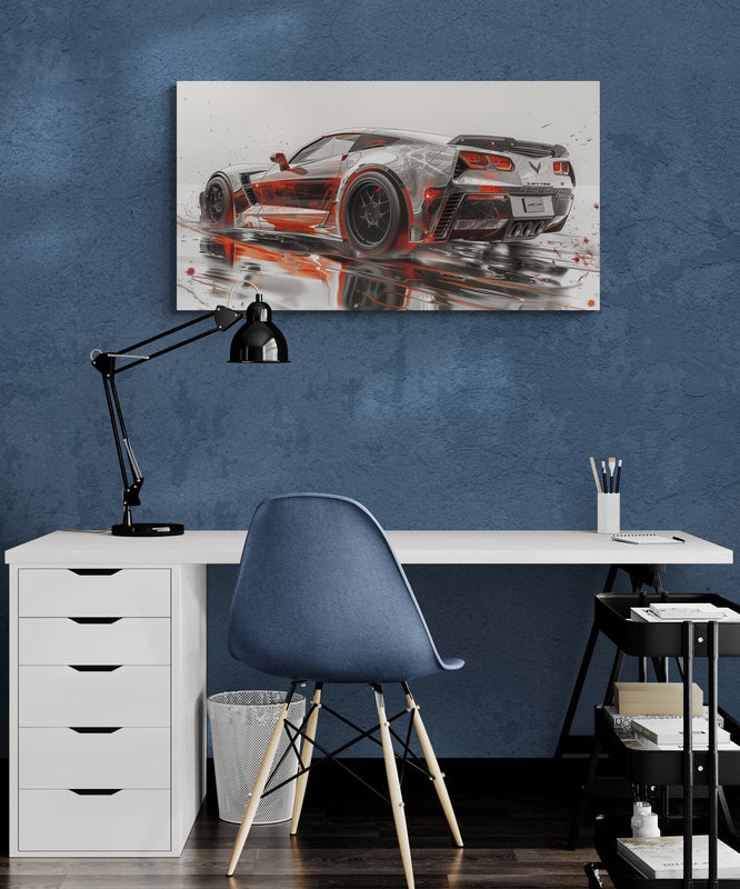 STREET ART - CORVETTE ZR 2023
