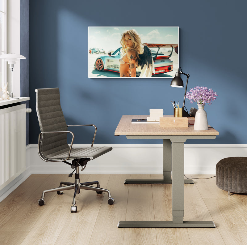 BLACK ANGEL AND WHITE DEMON