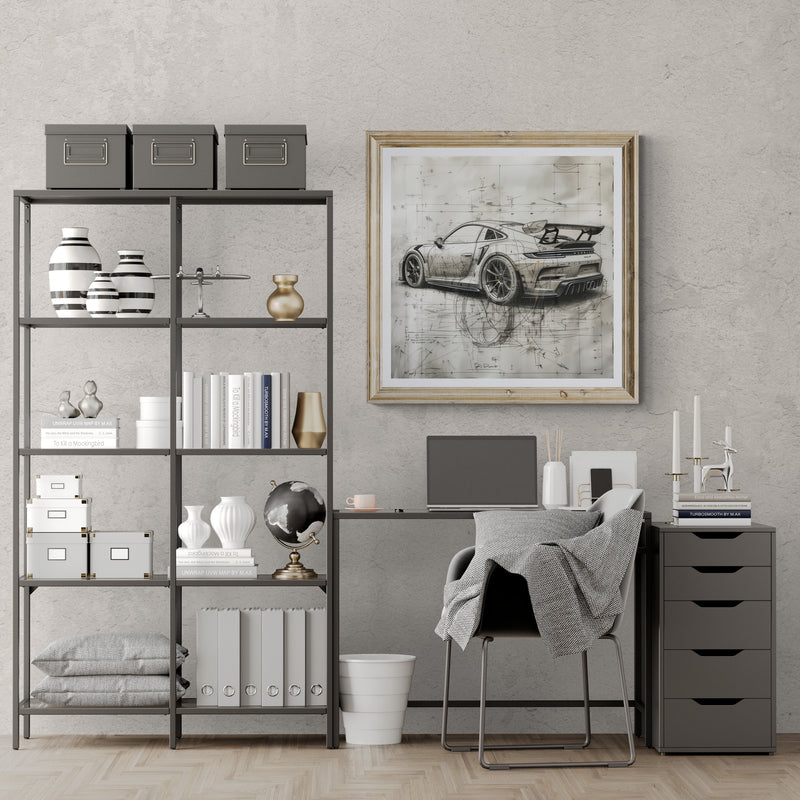 DA VINCI STYLE - TURBO BLACK AND WHITE
