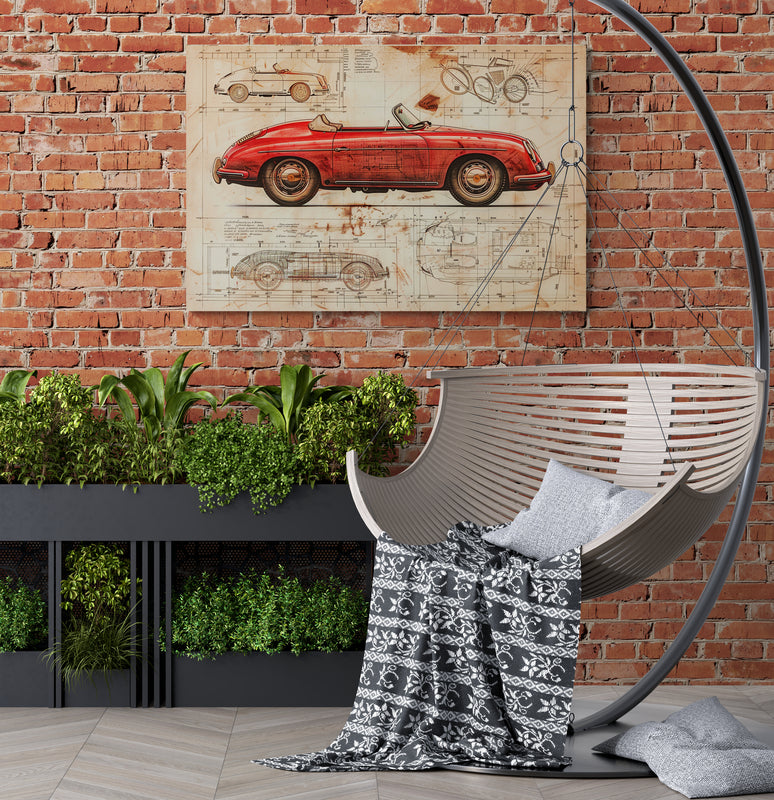 DA VINCI STYLE - 356 CABRIO STARTING DRAFTS