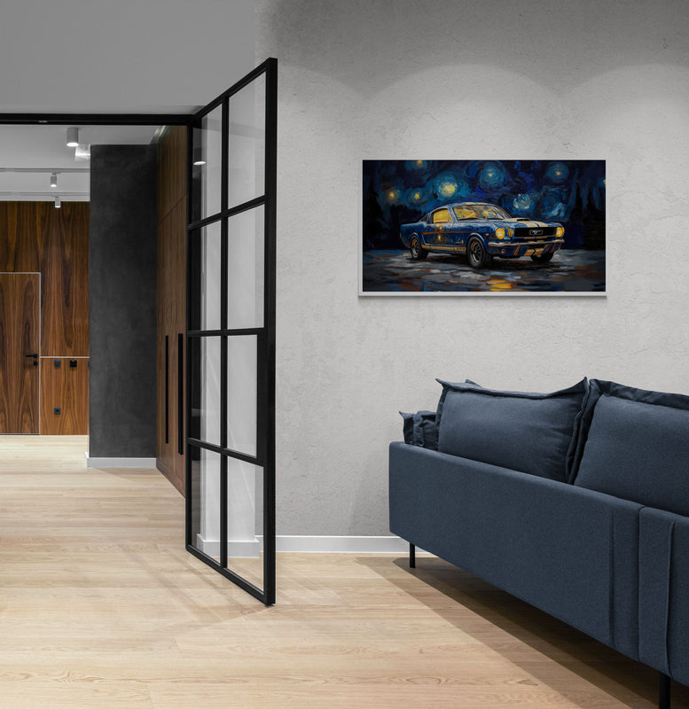 VAN GOGH - FORD MUSTANG STARRY NIGHT