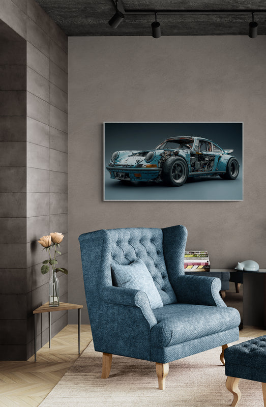 REALISTIC -BLUE CARRERA DISMOUNTED