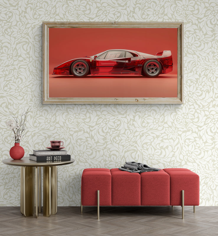 TRANSPARENCY - F 40 RED PASSION