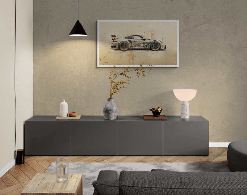 DA VINCI STYLE - 911 GT3 TRANSPARENCY STUDIES