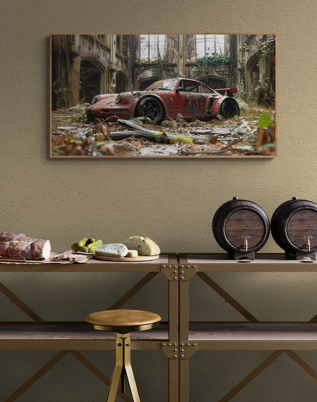SURREAL - CARRERA TURBO IN ABANDONED CHURH