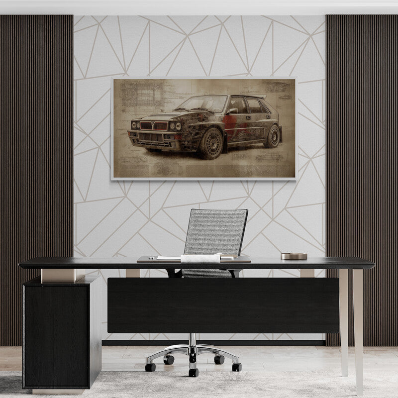 LANCIA DELTA INTEGRAL EVOLUTION RED POWER