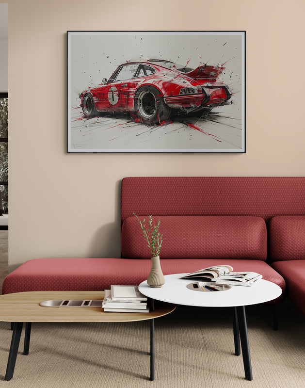 STREET ART - CARRERA SC RED DRAFTS