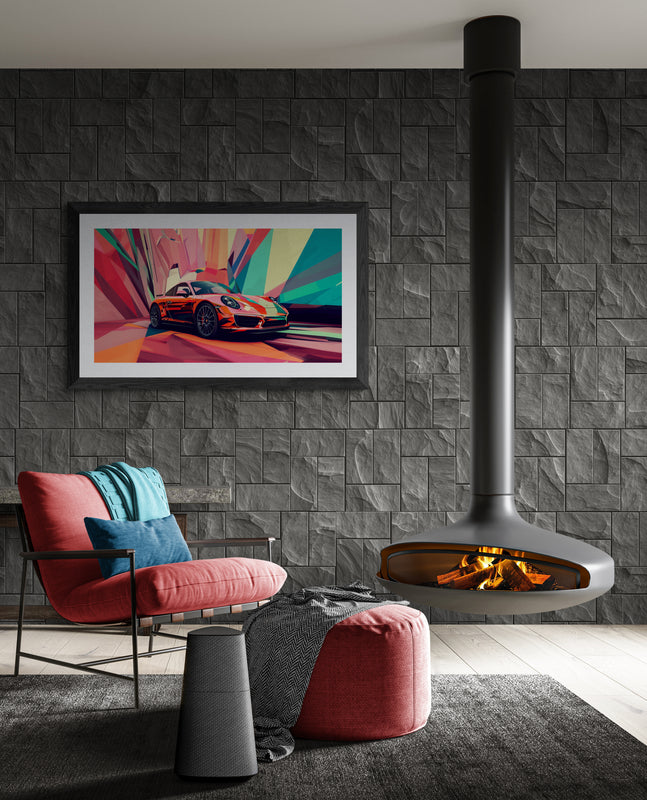 PICASSO - 911 in CUBISM ART