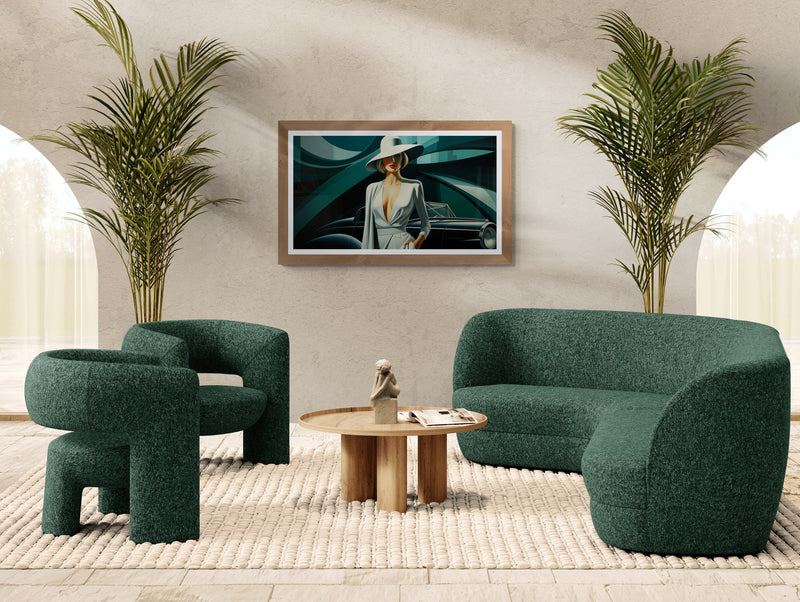 LEMPICKA - VINTAGE GREEN MERCEDES AND TAMARA