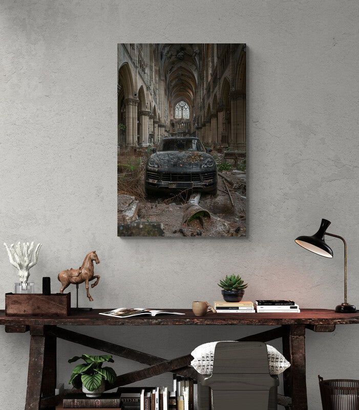 SURREAL -CAYENNE DECADENCE IN ABANDONED CHURCH