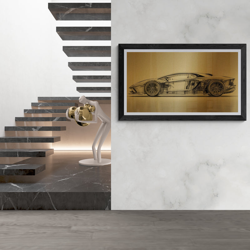 LAMBORGHINI AVENTADOR LP780-4 GOLD EDITION