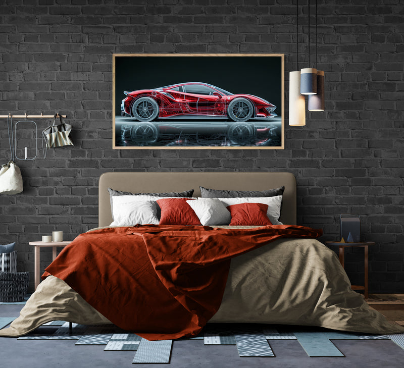 TRANSPARENCY - F488 RED POWER