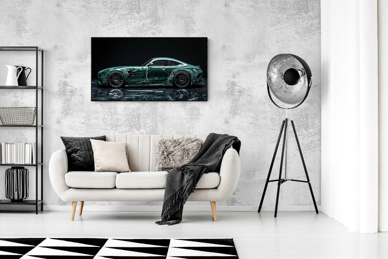 SCULPTURE - AMG GT SIDE VIEW