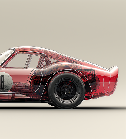 TRANSPARENCY - GTO '62 RACE TRANSPARENCY