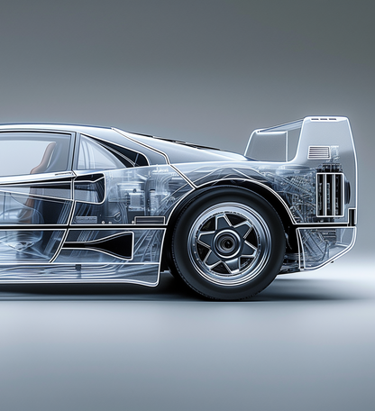 TRANSPARENCY - F 40 BLUE TRANSPARENCY