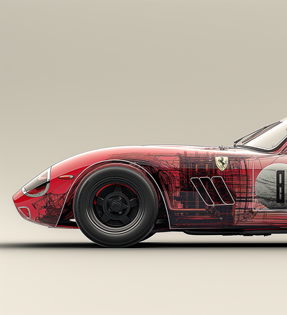 TRANSPARENCY - GTO '62 RACE TRANSPARENCY