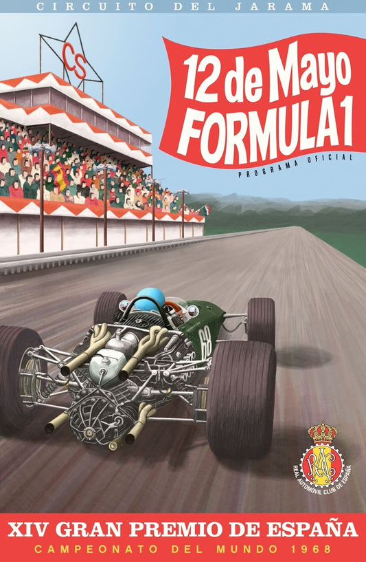 1968 - XIV GRAN PRIX FORMULA 1 SPAIN