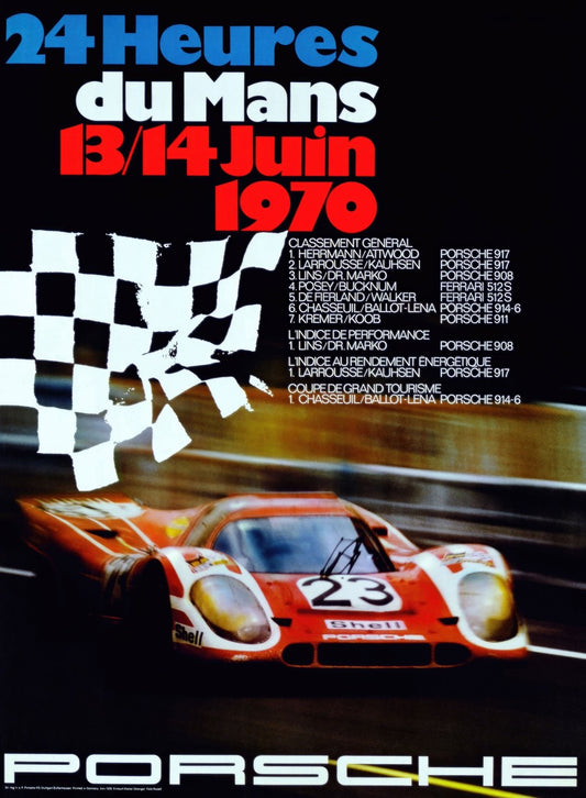 1970 - 24 HEURES DU LE MANS