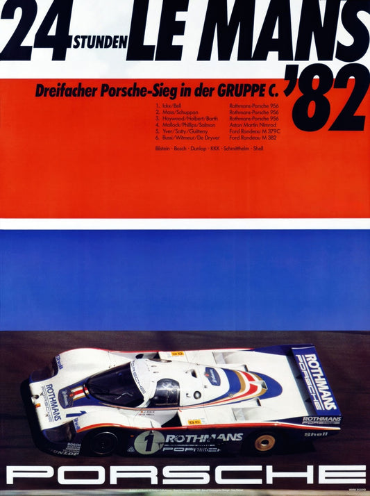 1982 - 24 HEURES LE MANS