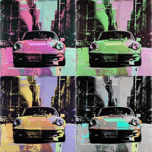 WARHOL - VINTAGE in WARHOL STYLE