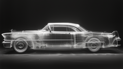 XRAY ELDORADO 1953 BLACK XRAY