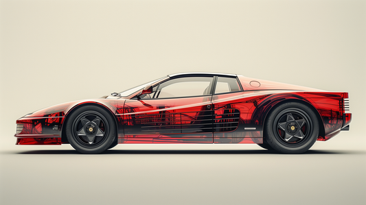 TRANSPARENCY - TESTA ROSSA RED TRANSPARENCY