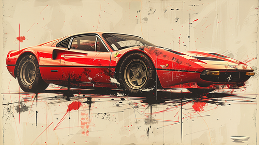 STREET ART - 208GTB