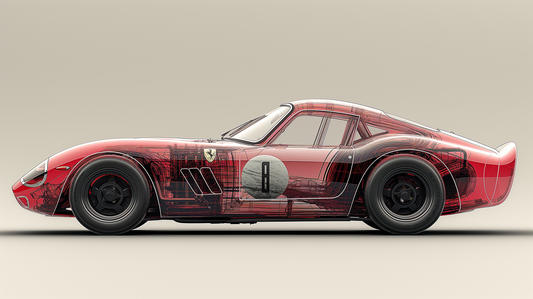 TRANSPARENCY - GTO '62 RACE TRANSPARENCY