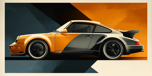 VINTAGE 911 IN SUPER MODERN COLOURS