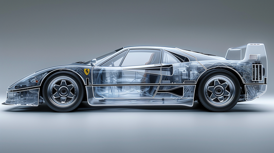 TRANSPARENCY - F 40 BLUE TRANSPARENCY