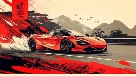 ORIENTAL - 720S RED JAPANESE MOOD