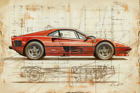 DA VINCI STYLE  - TESTA ROSSA VINTAGE DRAFT