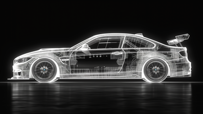 XRAY - M3_E92 RACE ANATOMY