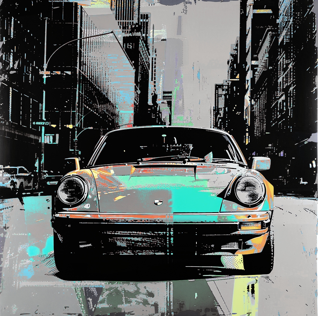 WARHOL - VINTAGE in WARHOL STYLE