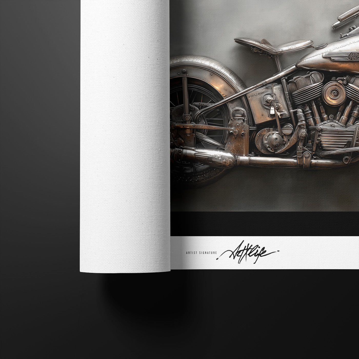 Metal& Wood Harley, Prototype Nr. 3