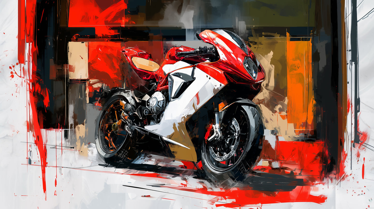 MV Augusta F3 Red Paint