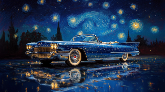 VAN GOGH-  ELDORADO 1957 IN A STARRY NIGHT