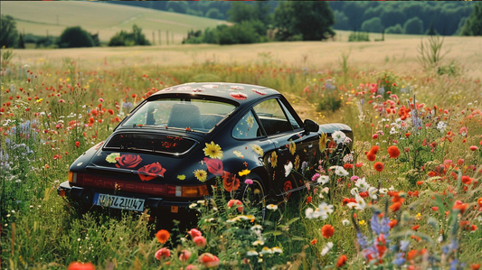 SURREAL - OLD CARRERA IN A FIELD OF FLOWERS #2
