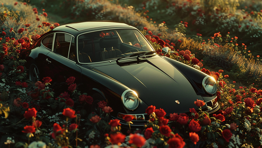 SURREAL - OLD CARRERA IN A FIELD OF FLOWERS #1