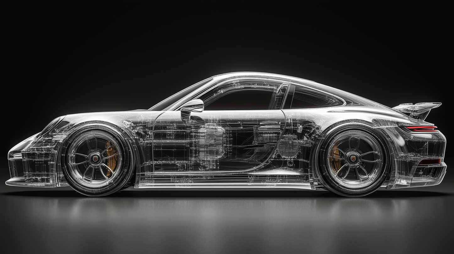 TRANSPARENCY - 911 TURBO CRYSTAL BLACK