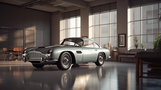 REALISTIC - A.M. DB5 -1965 IN A NEW YORK LOFT
