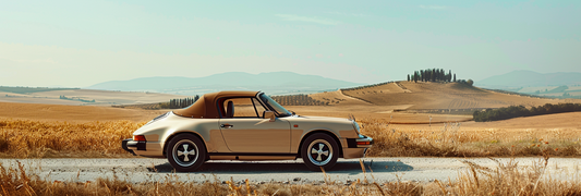 PANORAMIC -  993 CABRIO IN TUSCANY LAND